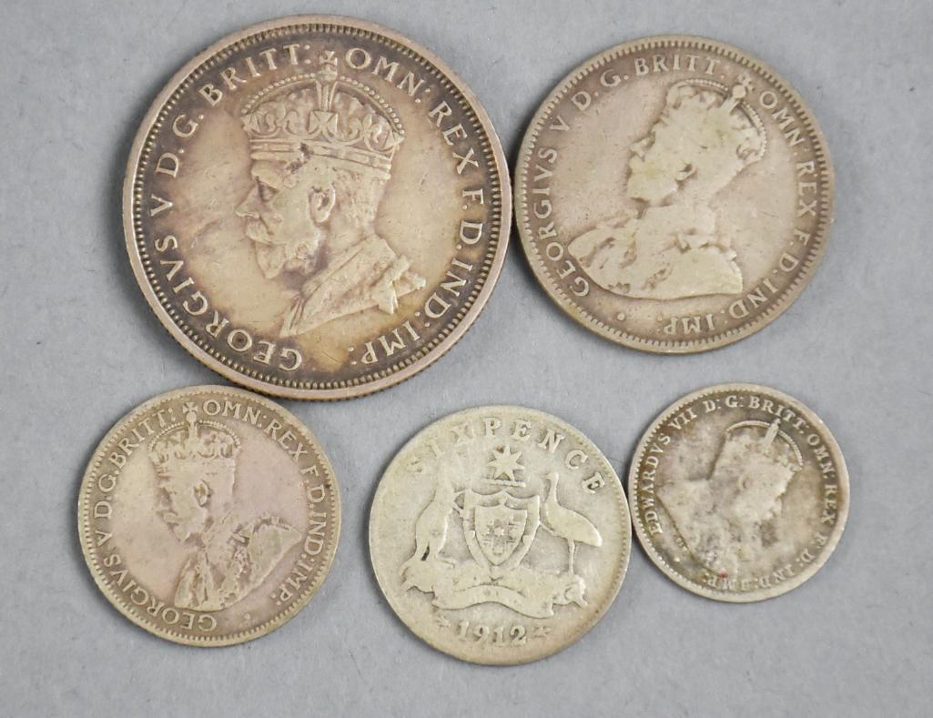 1910 - 1936 Foreign Coin Lot Silver (1 of 2)