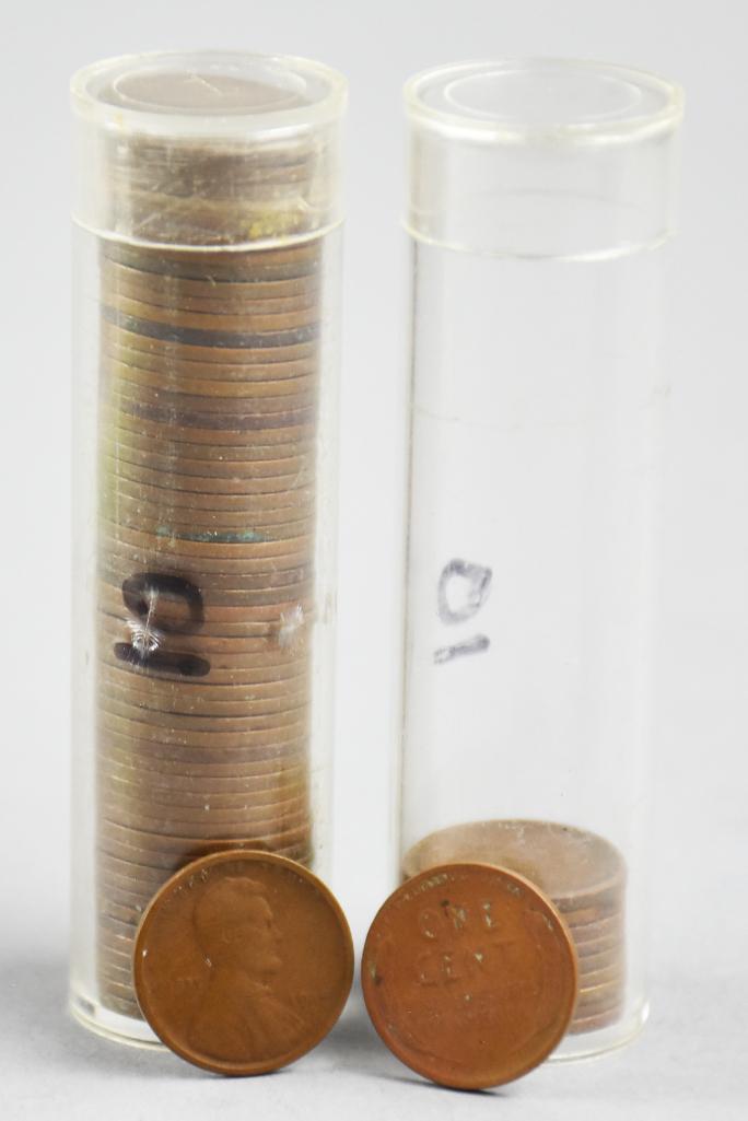 Vintage Unsorted Roll Wheat Pennies, Plus 1920 (1 of 4)