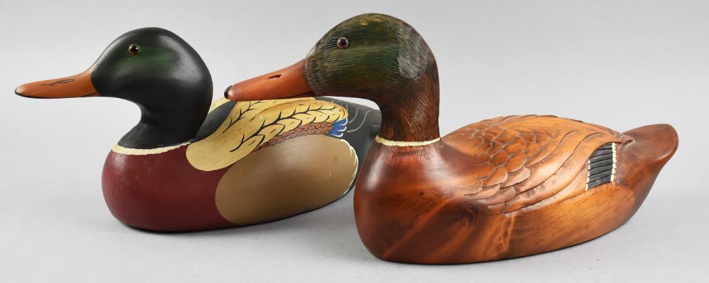 1979 & 1982 Artist Robert Alan White Mallards (1 of 10)