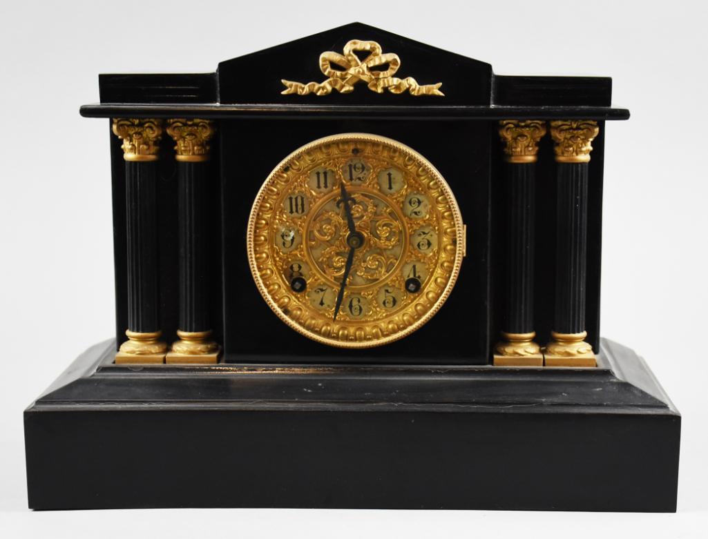 Ansonia Neoclassical Style Mantel Pendulum Clock (1 of 12)