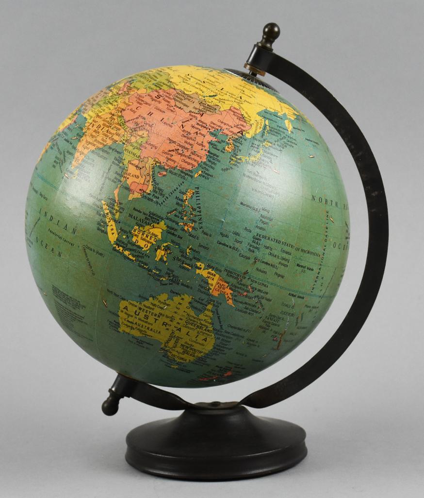 World Globe, Metal Base (1 of 10)