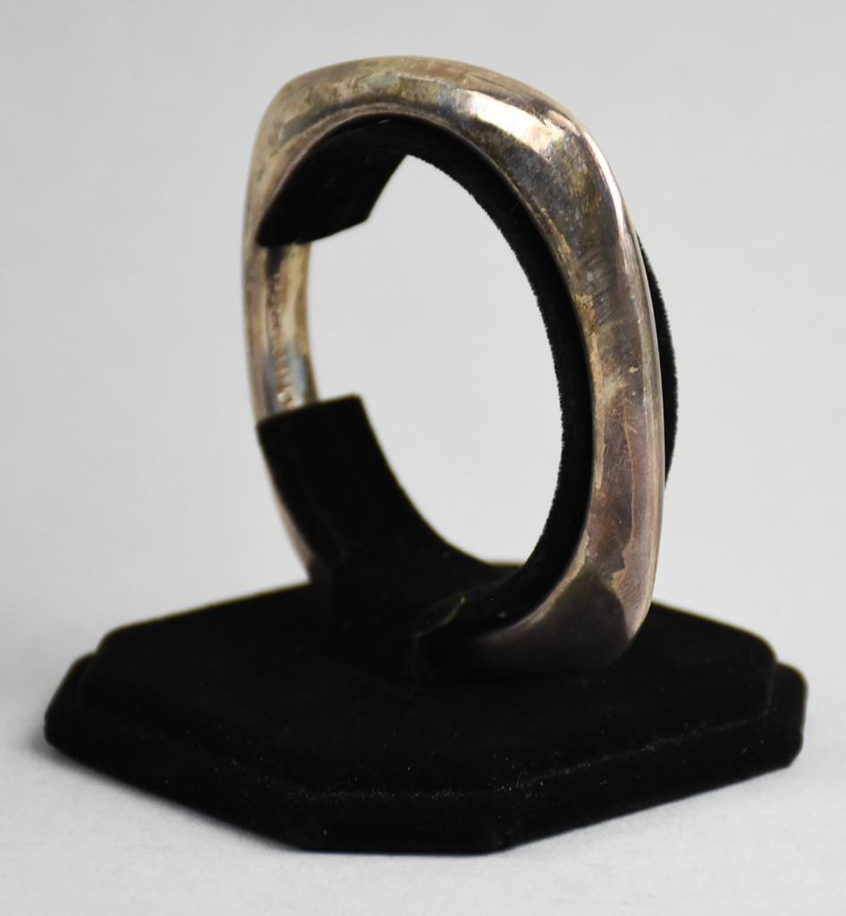 Tiffany & Co. Sterling 925 Square Bangle Bracelet (1 of 5)