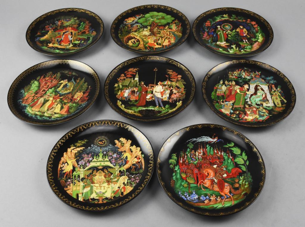 Byliny Russian Collector Plates Russian Legends (1 of 12)