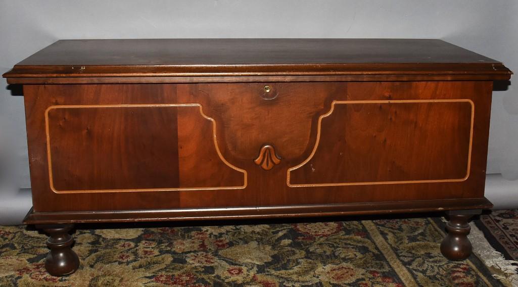 Art Deco Cavalier Wood  Chest (1 of 9)