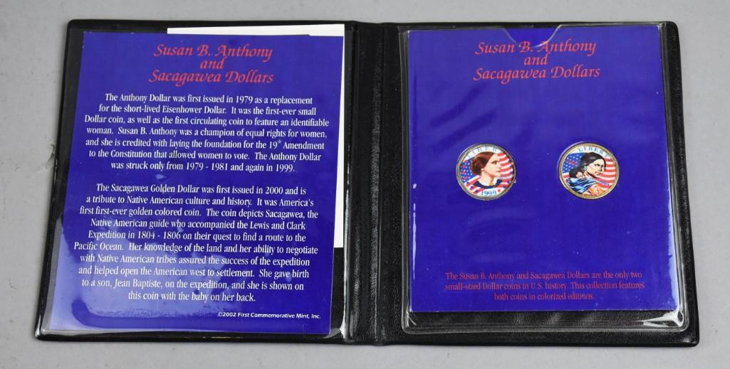 1st Commemorative Mint $1 Sacagawea & Anthony (1 of 3)