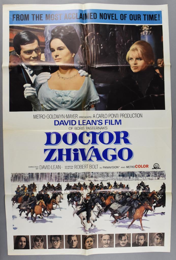 1965 Doctor Zhivago One Sheet, Style B Variant (1 of 7)