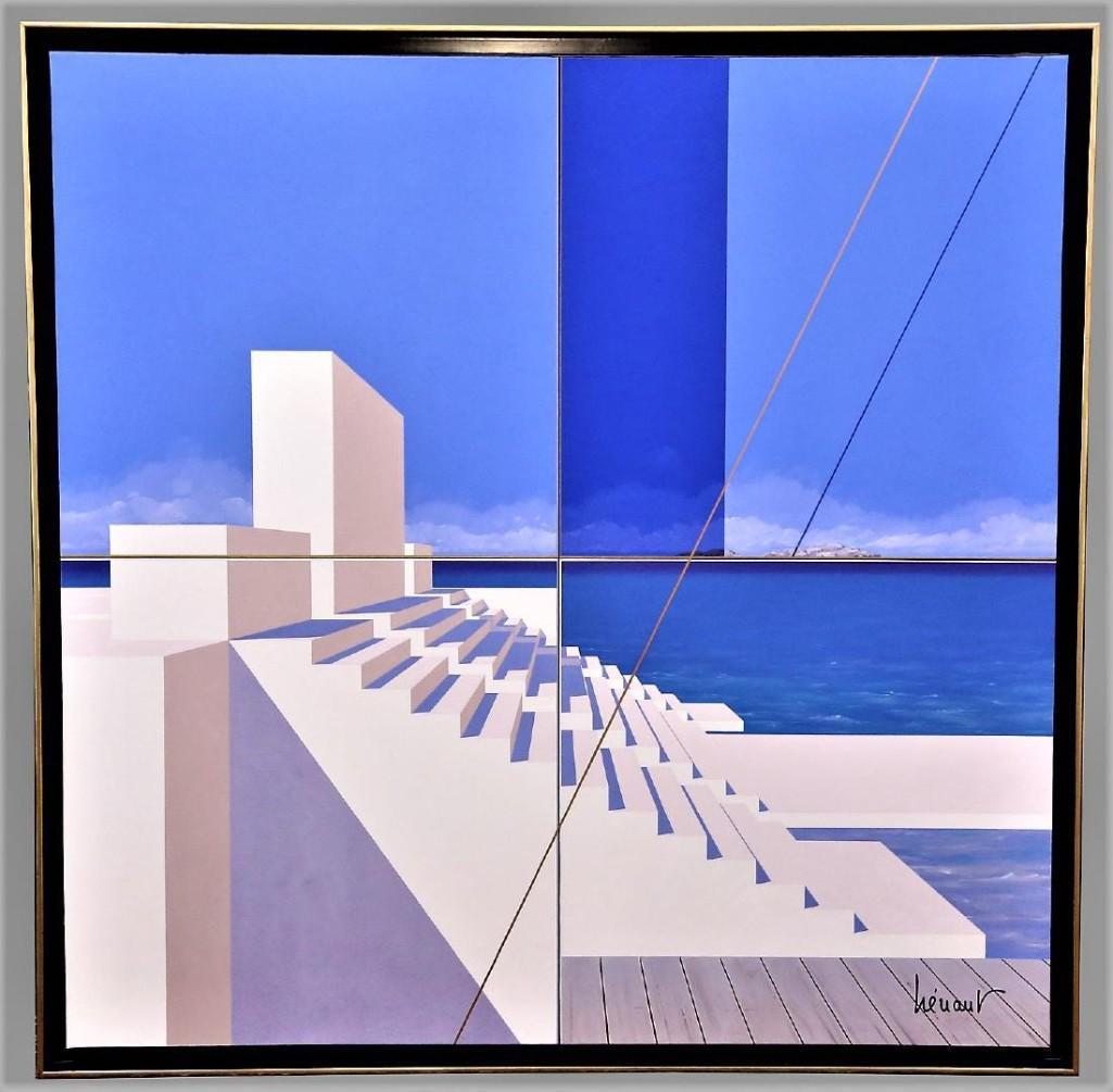 Jean Pierre Henaut (b1942-) French Artist (1 of 9)