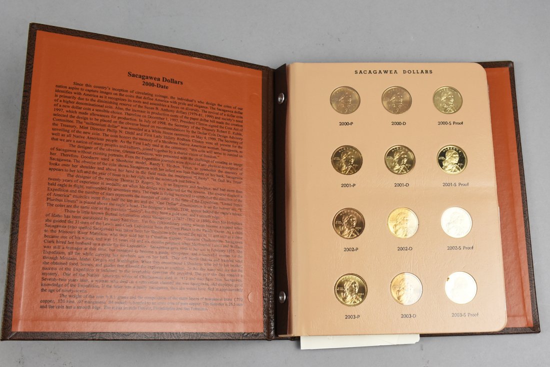 Set of Sacagawea Dollars w/ Proofs (1 of 9)