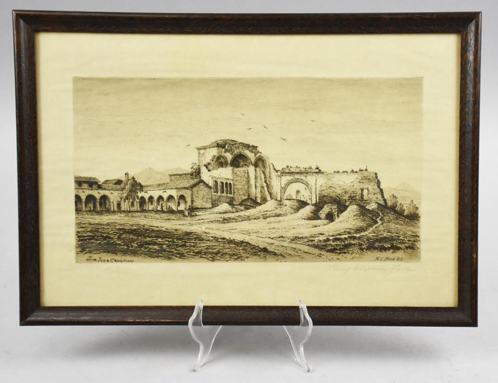 Henry Chapman Ford (1828-1894) 1883 San Juan Capistrano (1 of 8)