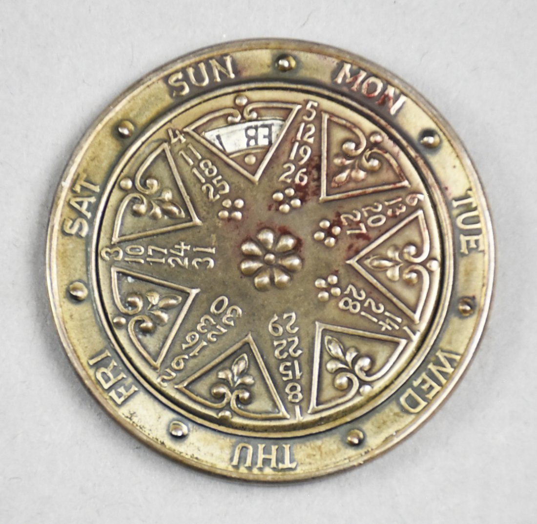 1939 Sterling Golden Gate Int'l, Mechanical Calendar (1 of 6)