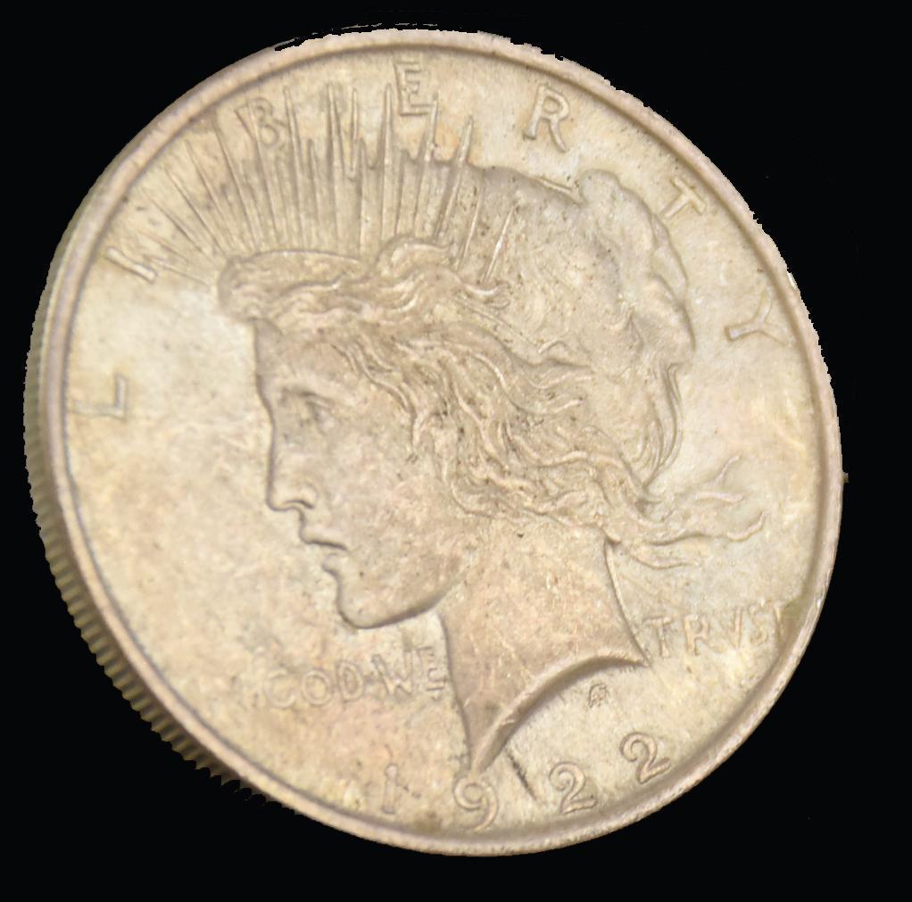 1922 Silver Peace Dollar (1 of 4)