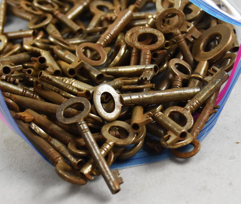 Large Lot Skeleton Keys, Locks. Clocks and More (1 of 3)