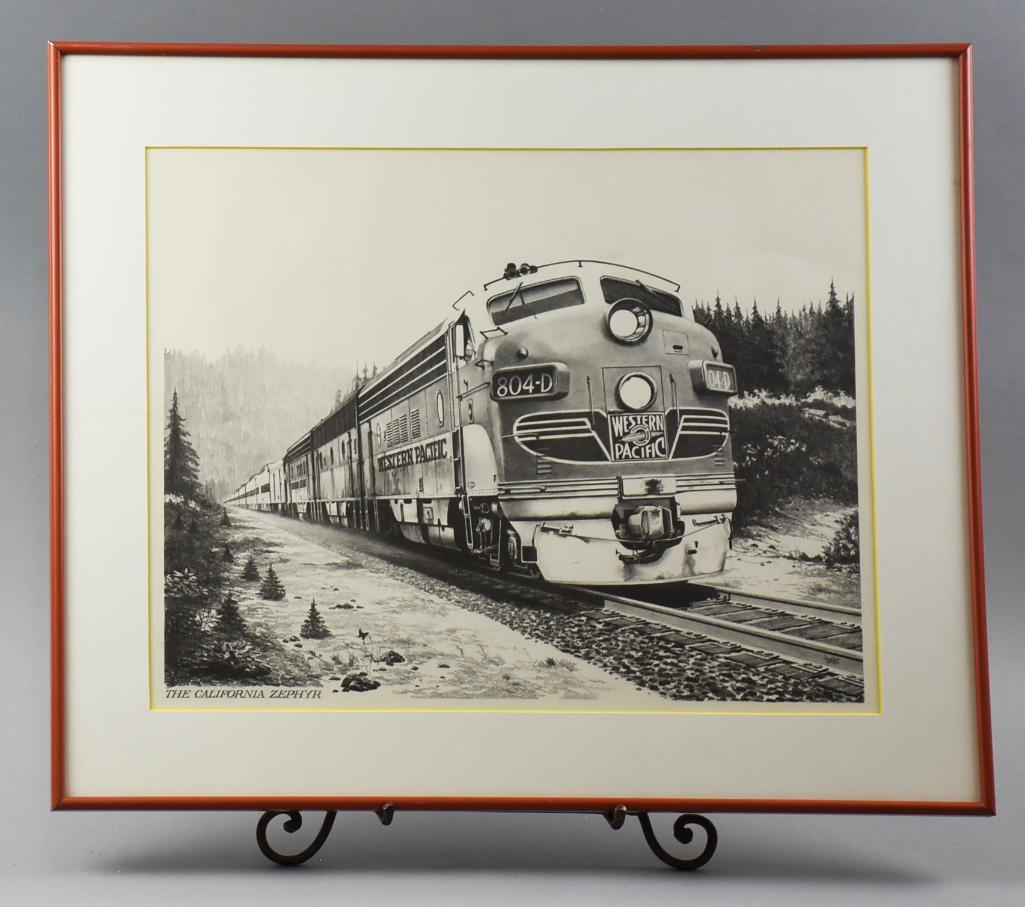 Ernie Towler Western Pacific California Zephyr Print (1 of 6)