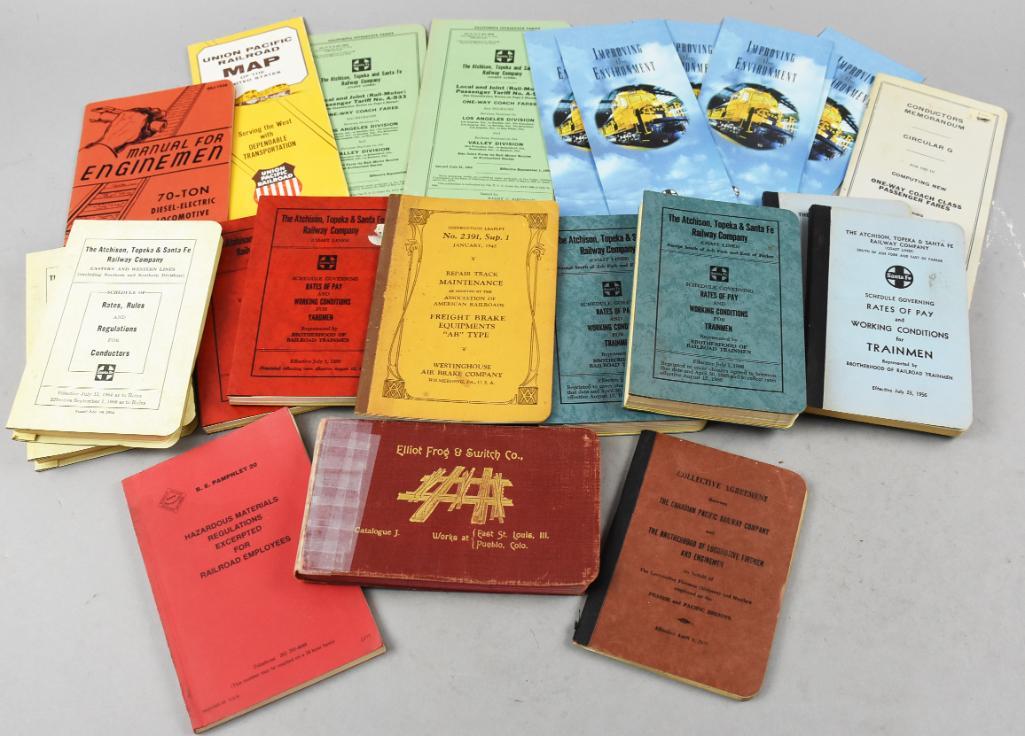 Large Lot Vintage Railroad Regulation Books & More (1 of 5)