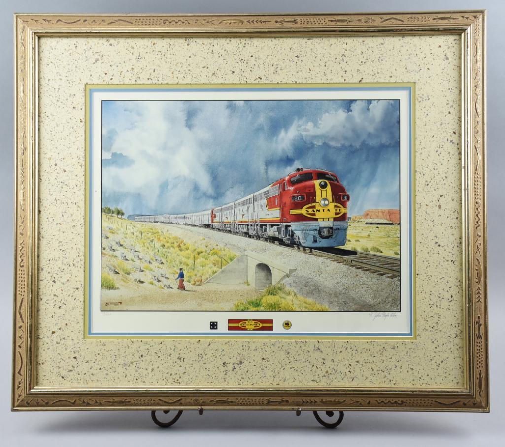 John Coker "Warbonnet" Ltd Ed 55/250 Print, COA (1 of 8)