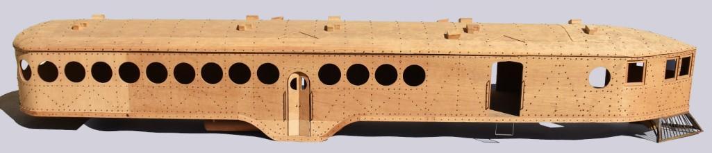 Large Scale Union Pacific McKeen Motor Coach Car (1 of 20)