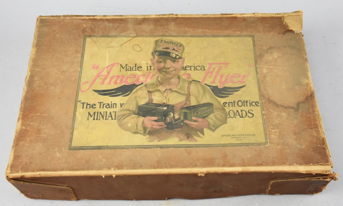 c1920 American Flyer Boxed Railroad Tracks (1 of 5)