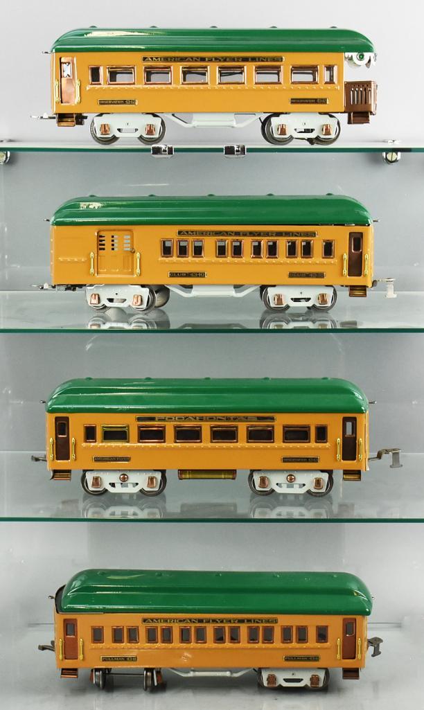 Vintage American Flyer Set Nos. 4340-4341-4342-4343 (1 of 9)