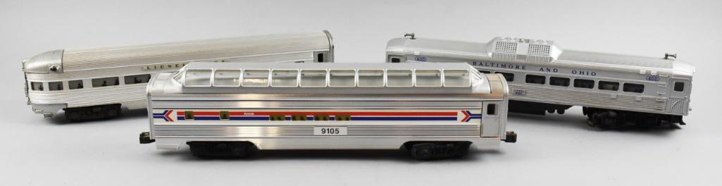 Lionel Lines Passenger Cars, Silver Dawn, Amtrak, B&O (1 of 7)