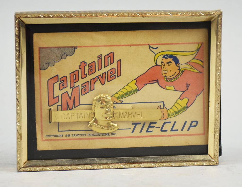 1946 Fawcett Publications, Captain Marvel Tie Clip (1 of 3)