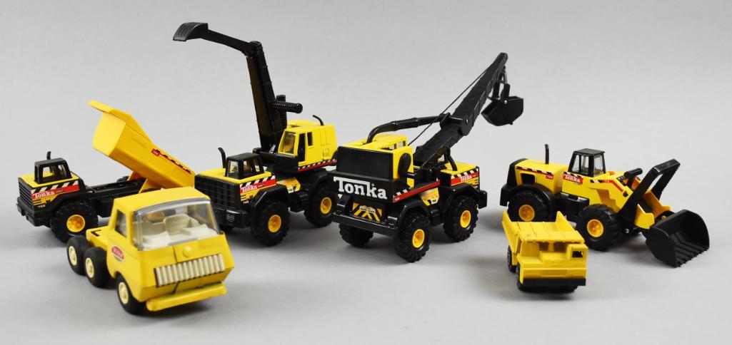 (6) Vintage Tonka Truck Construction Vehicles (1 of 4)