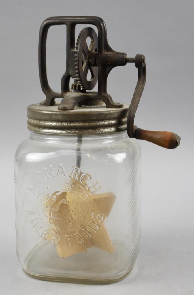 Vintage Monarch Finer Foods Butter Churn (1 of 8)