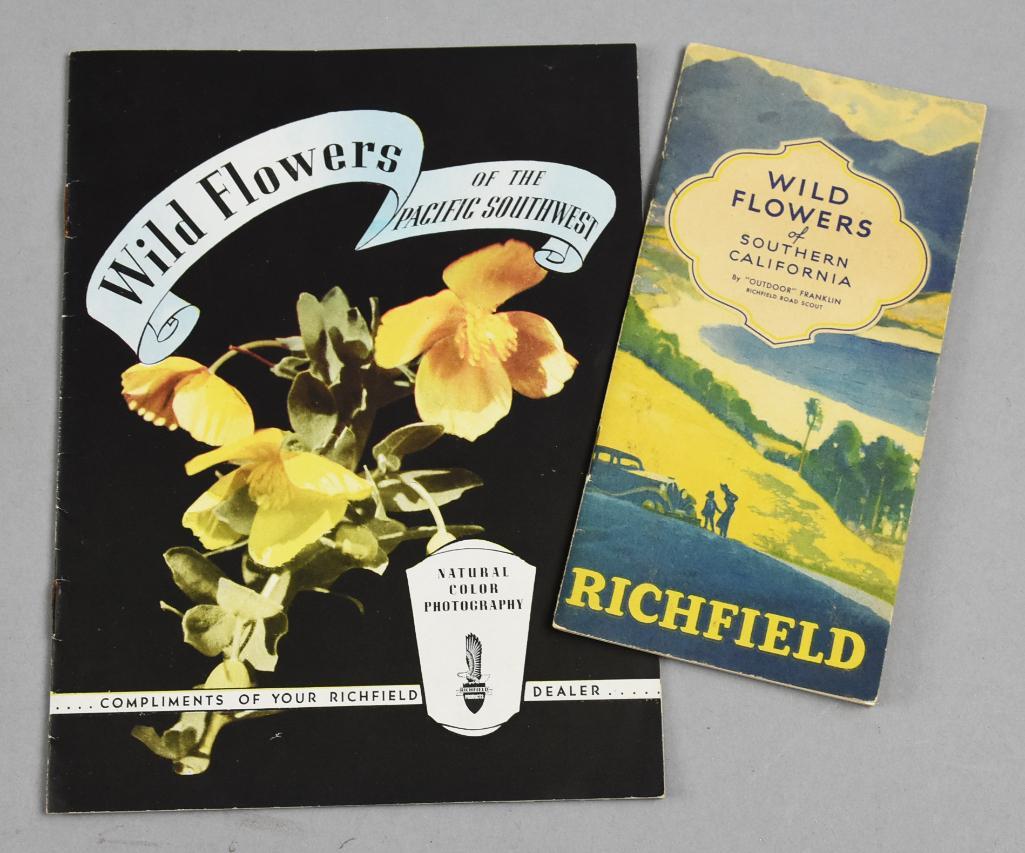 1933 Richfield Wild Flowers Brochure Souvenirs (1 of 6)