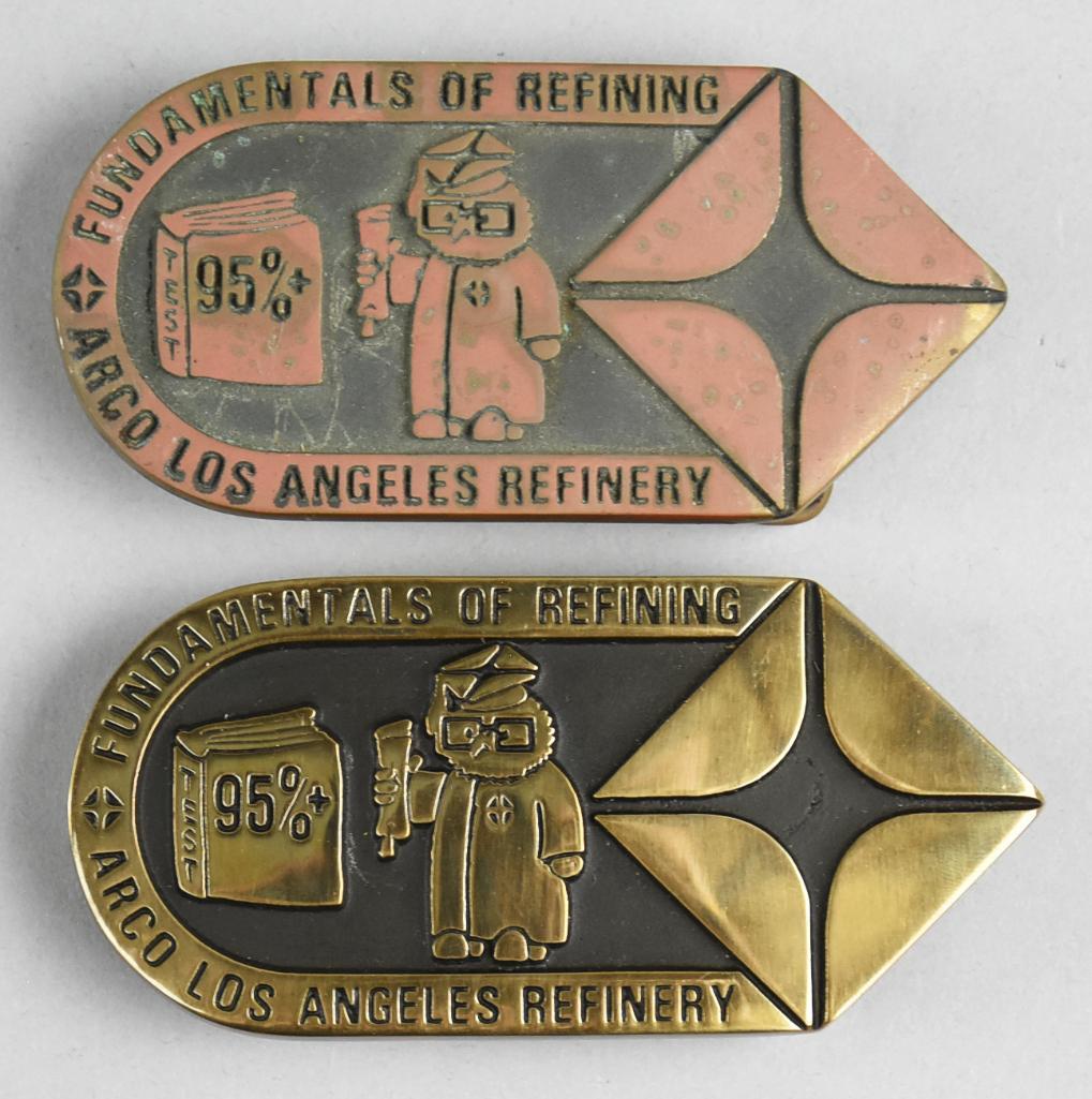 (2) Vintage ARCO Los Angeles Belt Buckles (1 of 4)