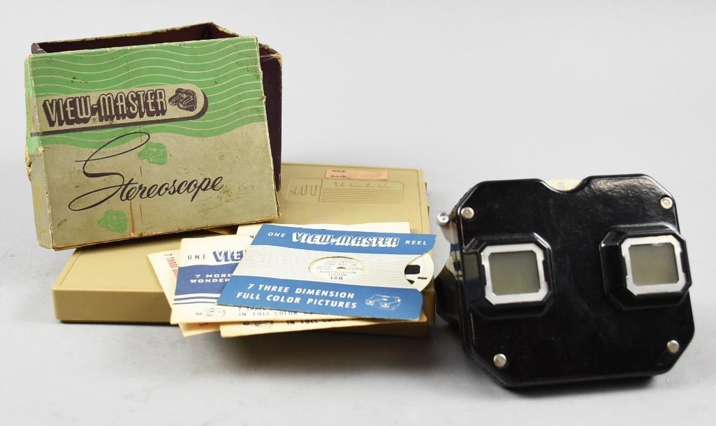 Vintage Viewmaster w/ Slides, Woody Woodpecker Film (1 of 6)