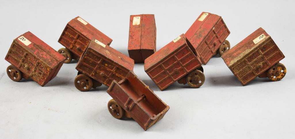 c1930 Arcade/Williams Cast Iron Box Trailers (1 of 6)