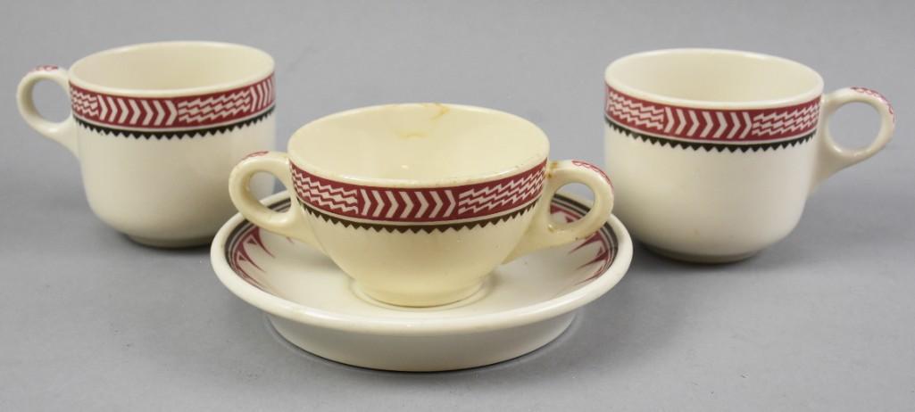 Vintage Santa Fe/Fred Harvey Ancient Mimbreno Indian (1 of 9)