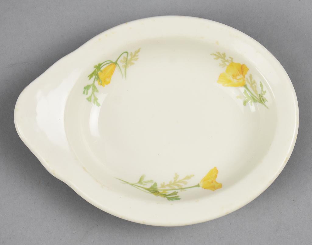 Fred Harvey/Syracuse California Poppy Baked Apple Dish (1 of 2)