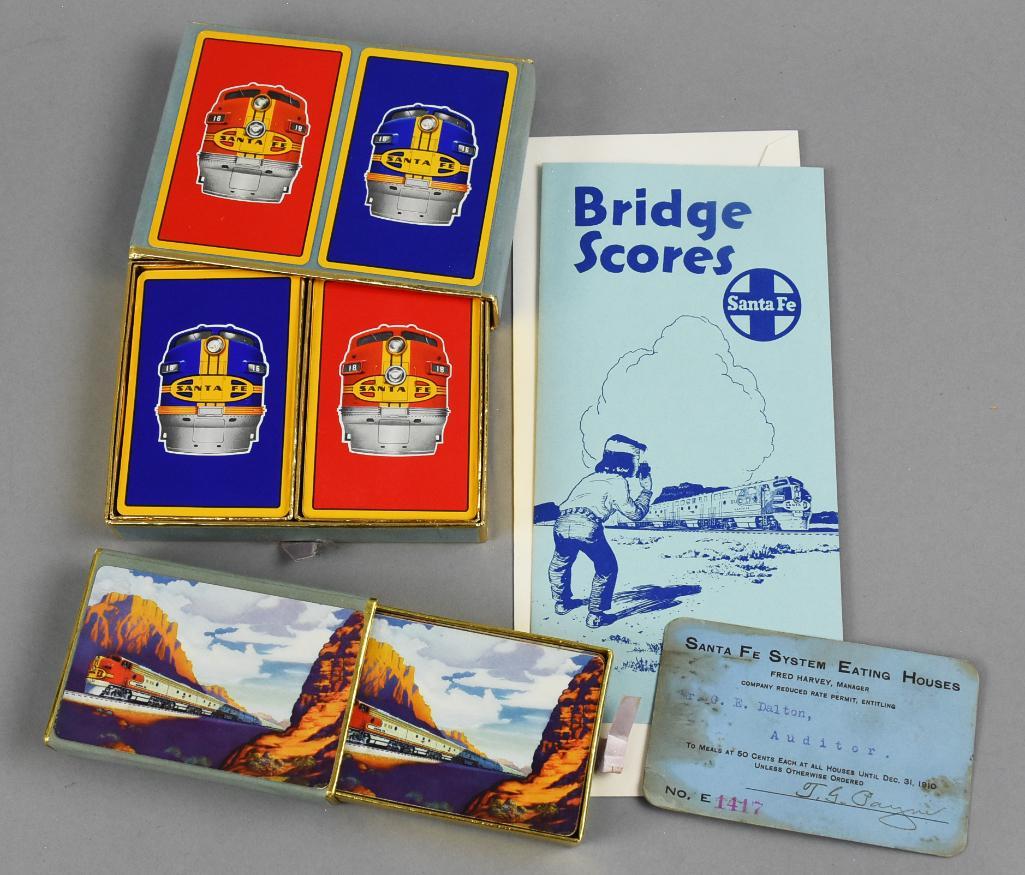 VIntage Santa Fe Congress Playing Cards Plus (1 of 6)