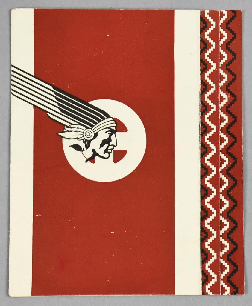 c1935 Santa Fe Super Chief Introduction Brochure (1 of 8)