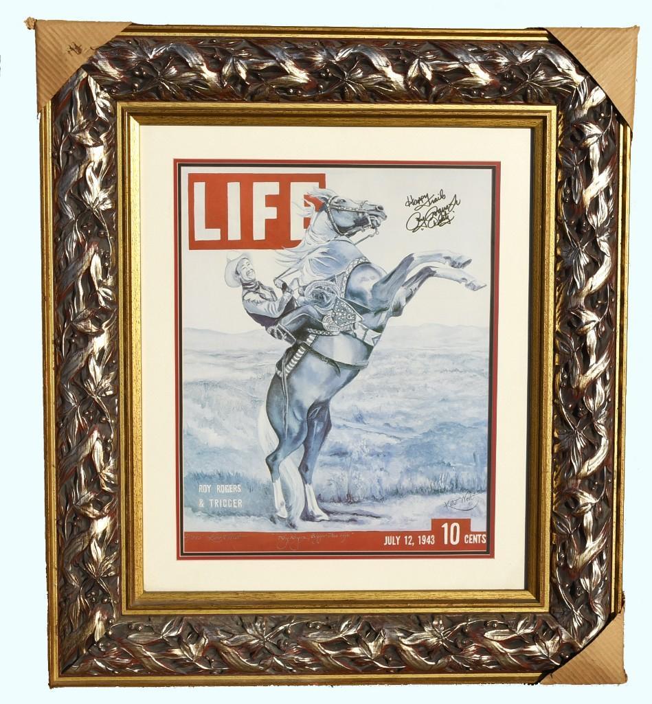 LIFE Signed by Roy Rogers Jr. w/ Trigger (1 of 5)