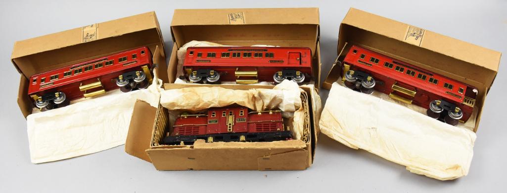 Prewar American Flyer Loco 3117 & Passenger Car Set (1 of 14)