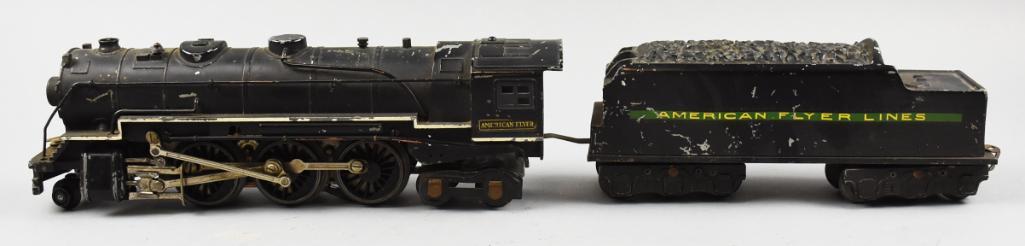 Prewar American Flyer Lines Locomotive & Tender (1 of 6)