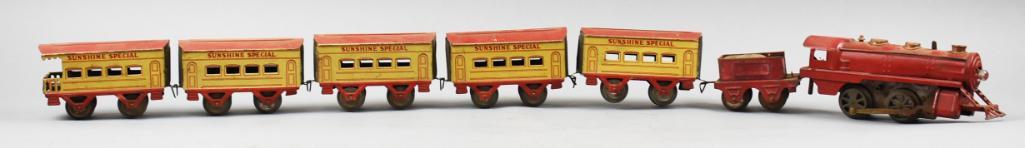 Prewar Hafner Sunshine Special w/ Locomotive & Tender (1 of 9)