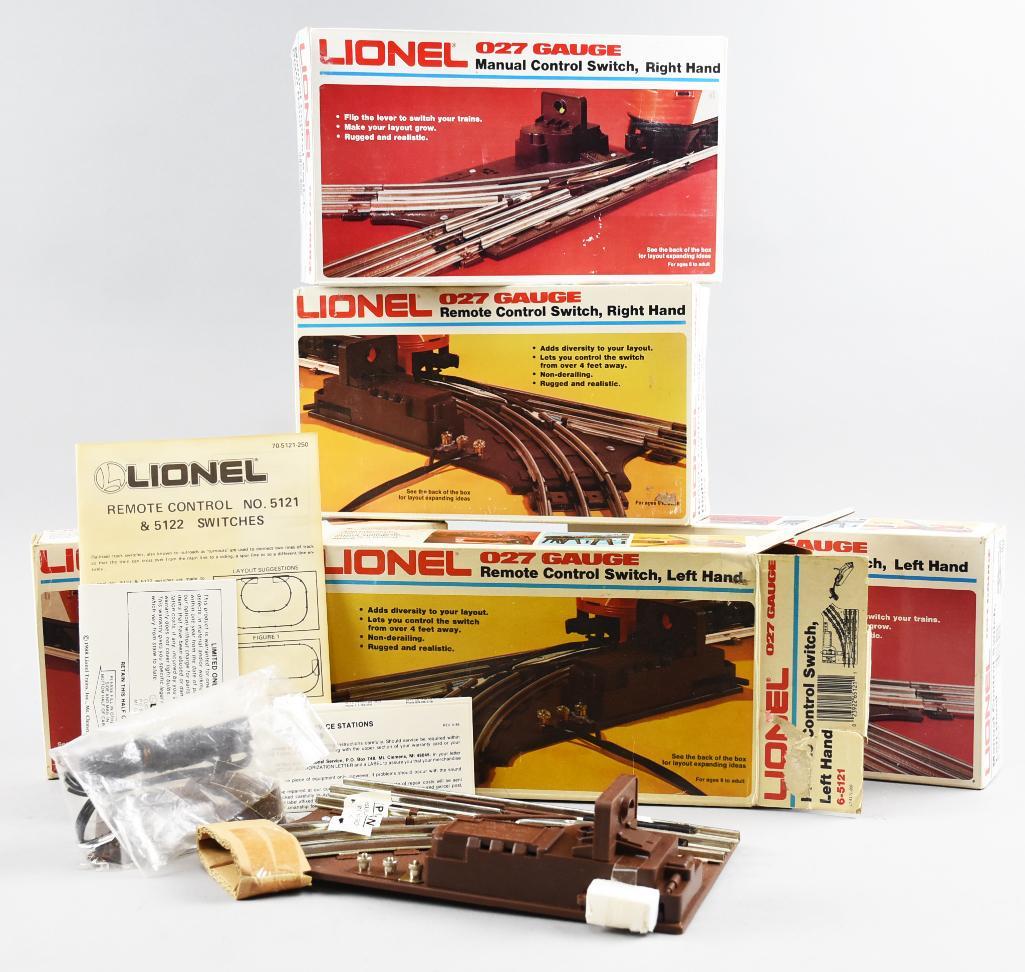 (5) Lionel O27 Gauge Manual Control Switches (1 of 3)