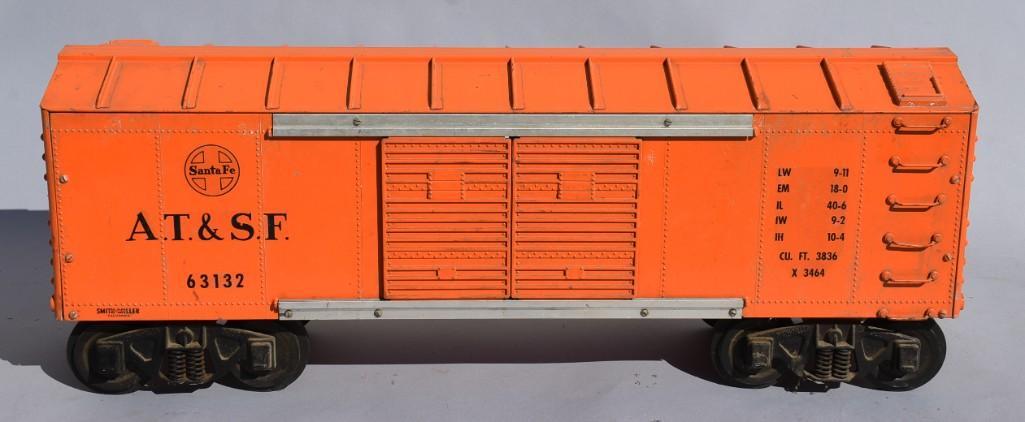 c1950 Large Scale Smith Miller AT & SF 63132 Boxcar (1 of 13)