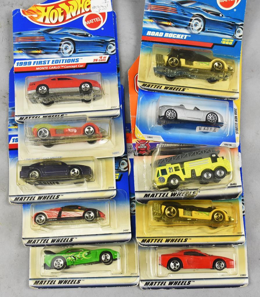 (10) Unopened Mattel Hot Wheels (1 of 3)