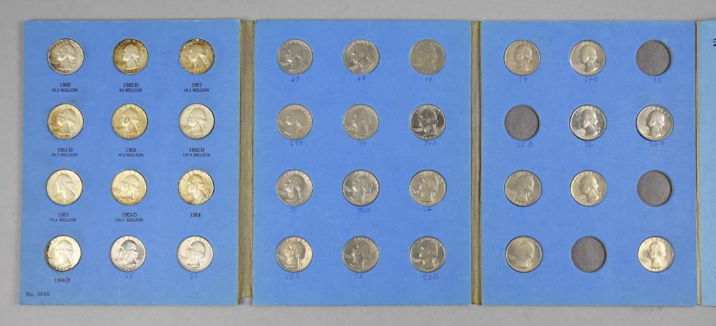 Whitman 1960 and Up Washington Quarter Book (1 of 5)