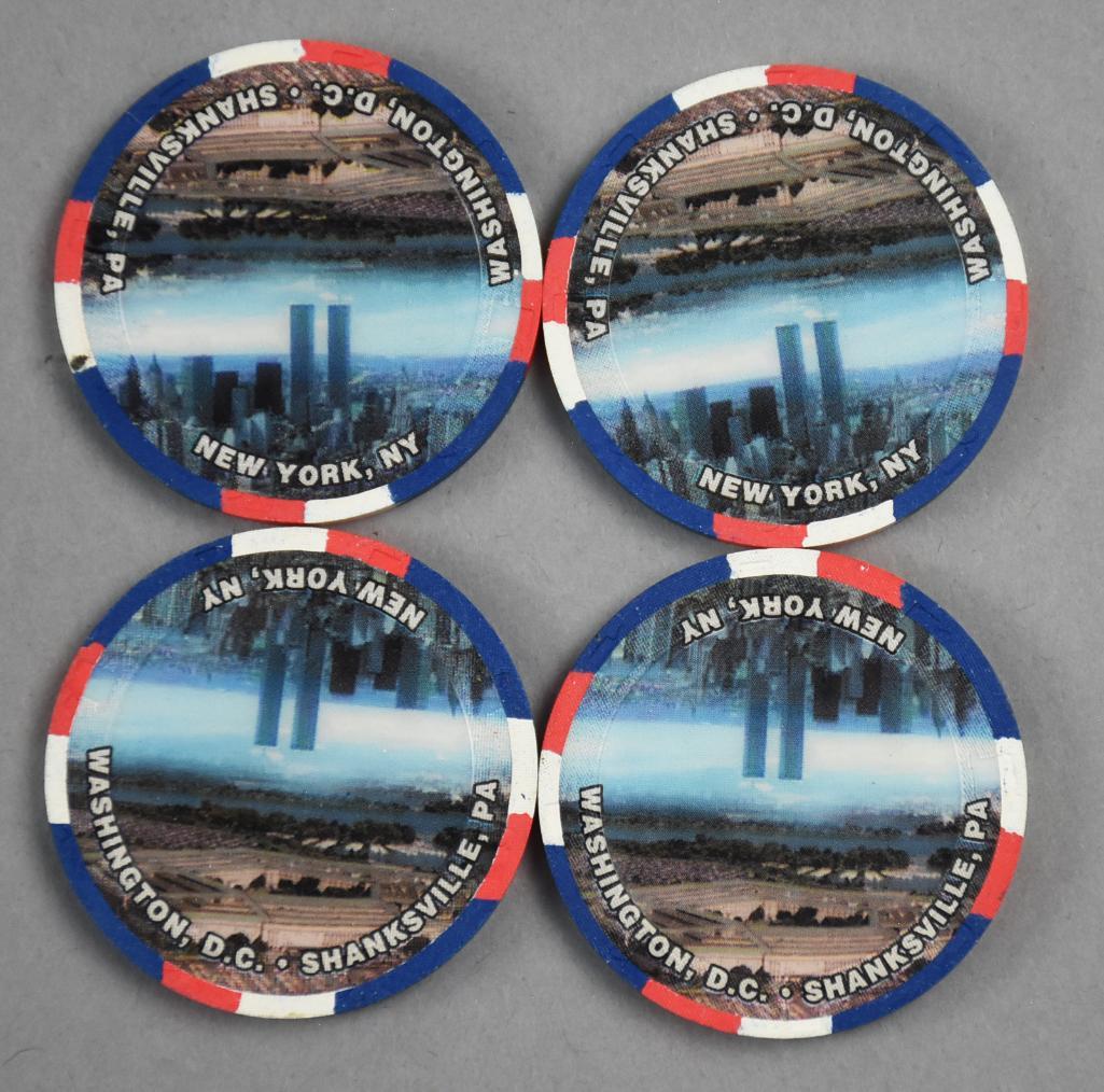 9-11 Honor Our American Heroes Commemorative Chips (1 of 2)