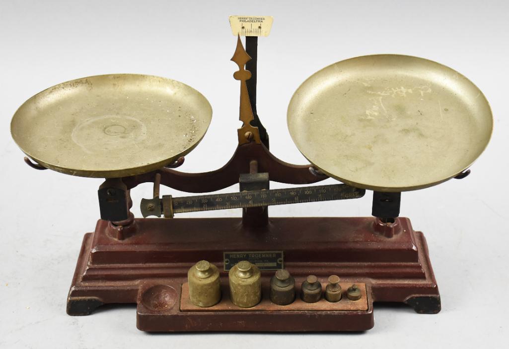 Antique Henry Troemner Apothecary Scale No. 07B (1 of 8)