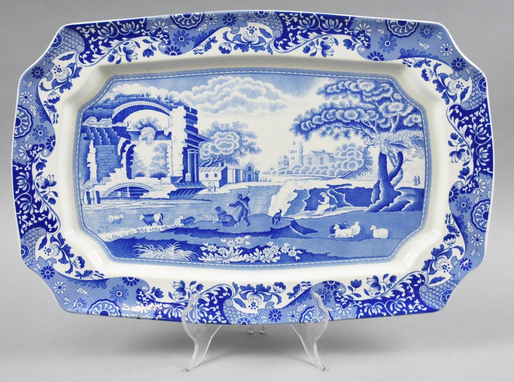 Spode Blue Italian Platter (1 of 3)
