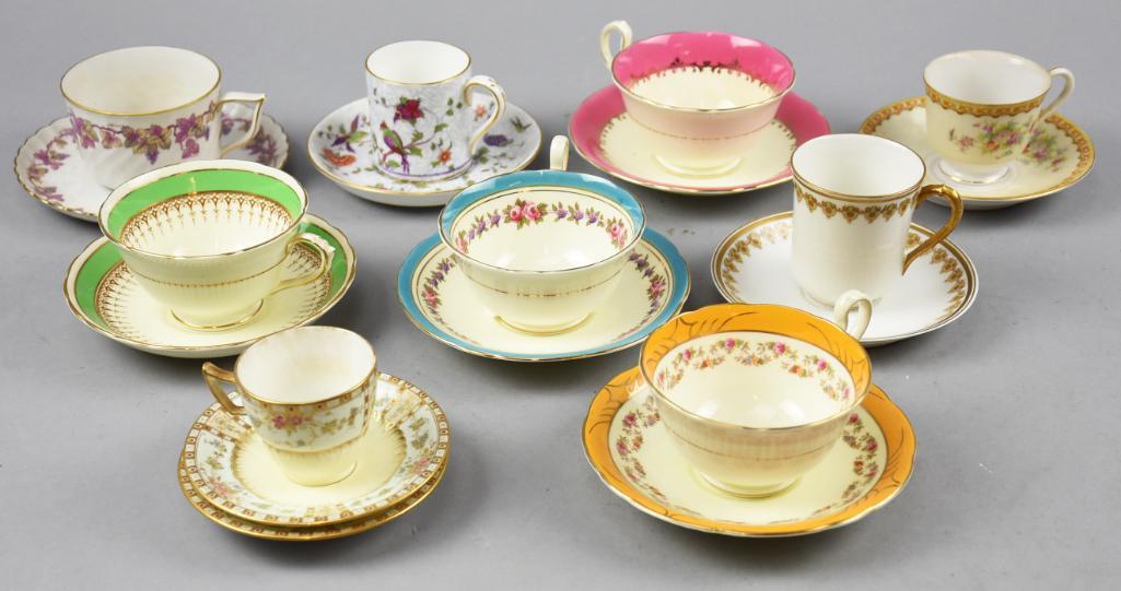 Vintage Cup & Saucer Sets, Limoges, English & More (1 of 7)