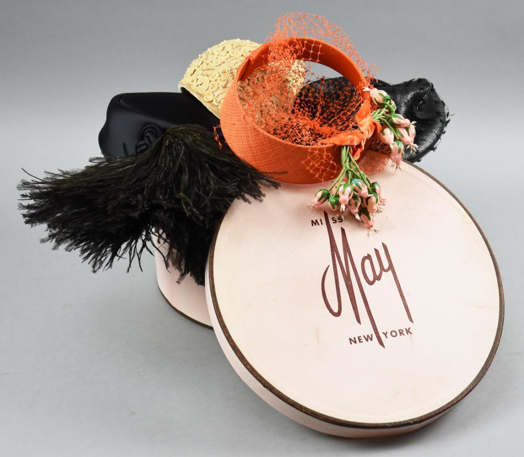 Vintage Ladies Designer Hat Grouping (1 of 6)