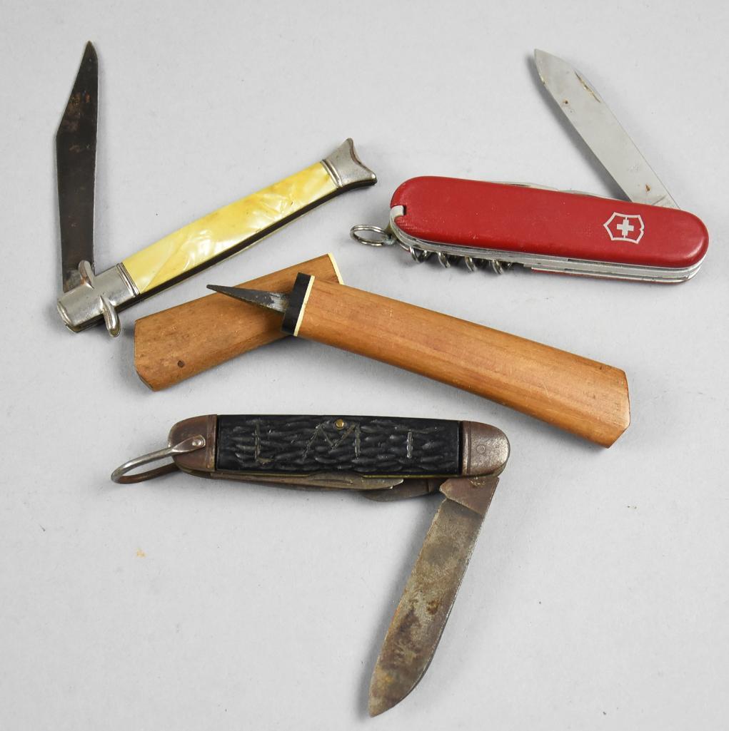 Vintage Pocket Knife Lot-Victorinox, Camillus & More (1 of 5)