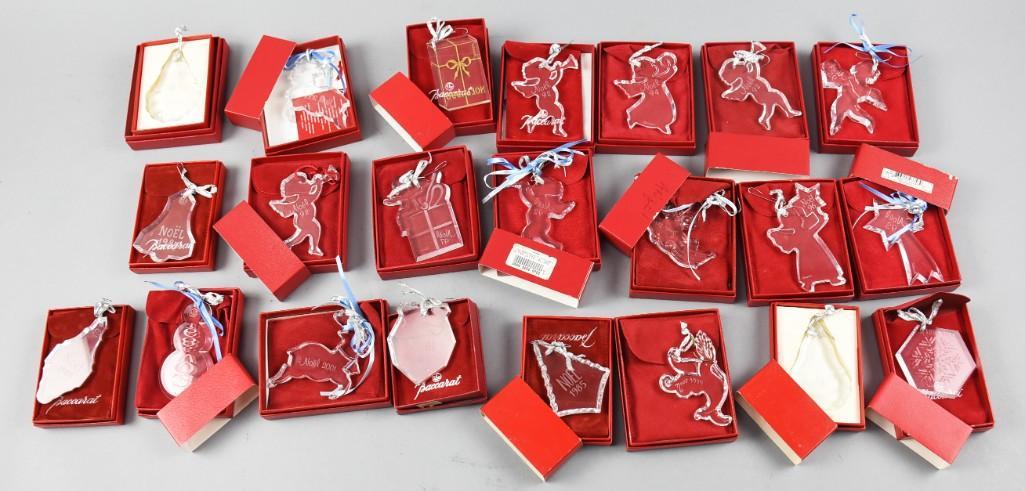 1983-2001 Baccarat Crystal Christmas Ornaments 20 (1 of 8)