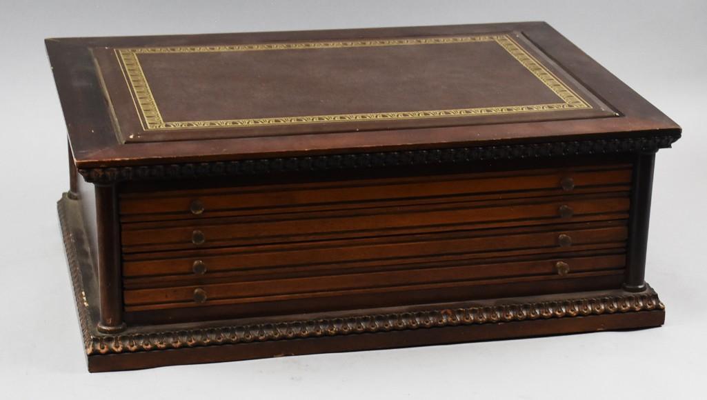 Antique Tabletop with Drawers Barnebys